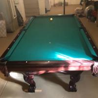 Beautiful, 8' Brunswick Avalon Pool Table For Sale